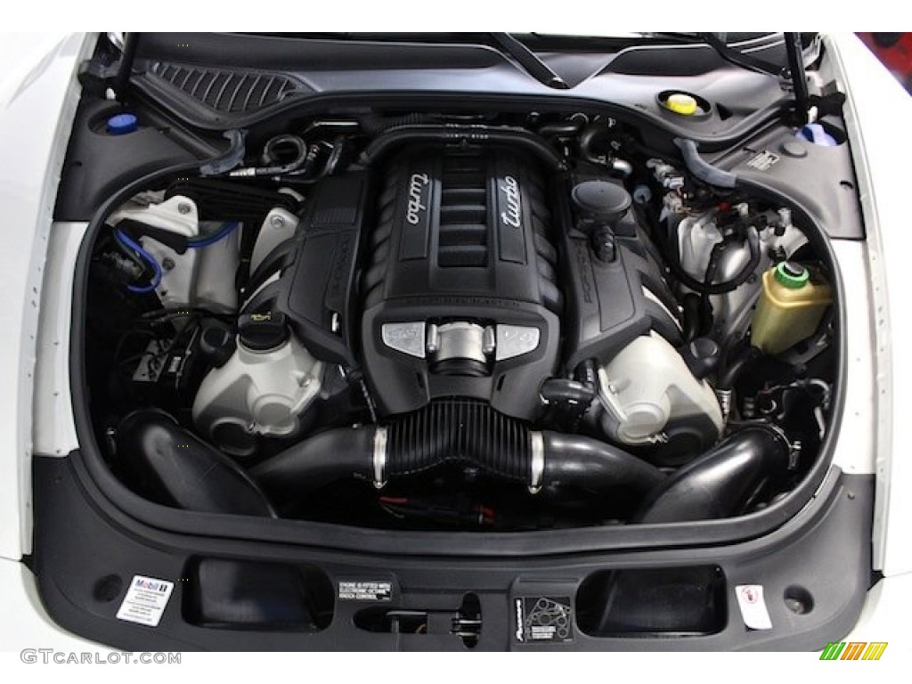 2011 Porsche Panamera Turbo 4.8 Liter DFI Twin-Turbocharged DOHC 32-Valve VarioCam Plus V8 Engine Photo #80620984