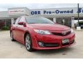 Barcelona Red Metallic 2012 Toyota Camry SE V6