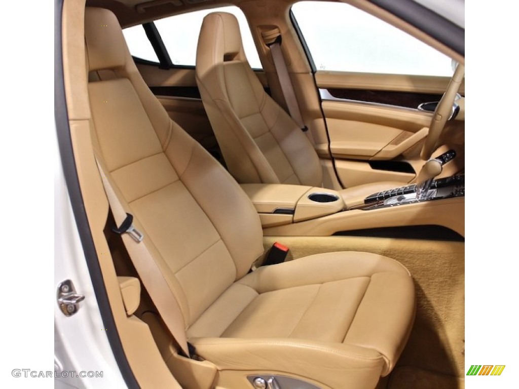 Luxor Beige Interior 2011 Porsche Panamera Turbo Photo #80621283