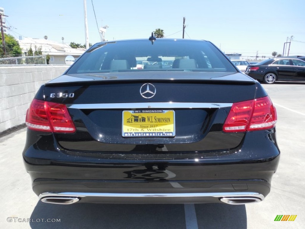2014 E 350 Sport Sedan - Black / Black photo #5