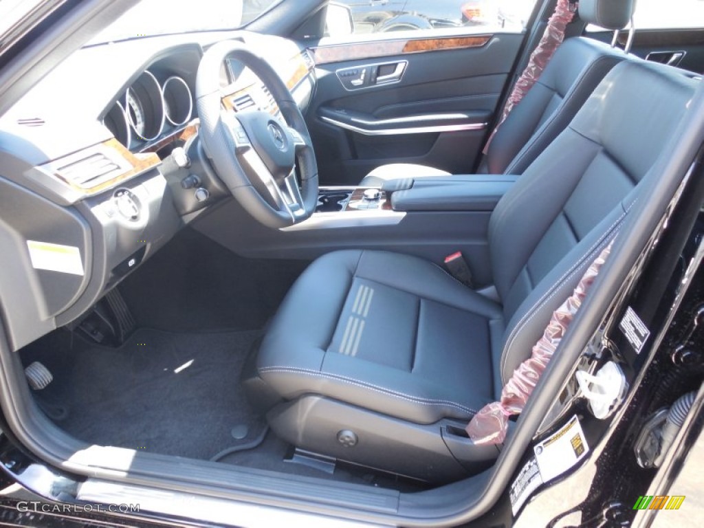 2014 E 350 Sport Sedan - Black / Black photo #7