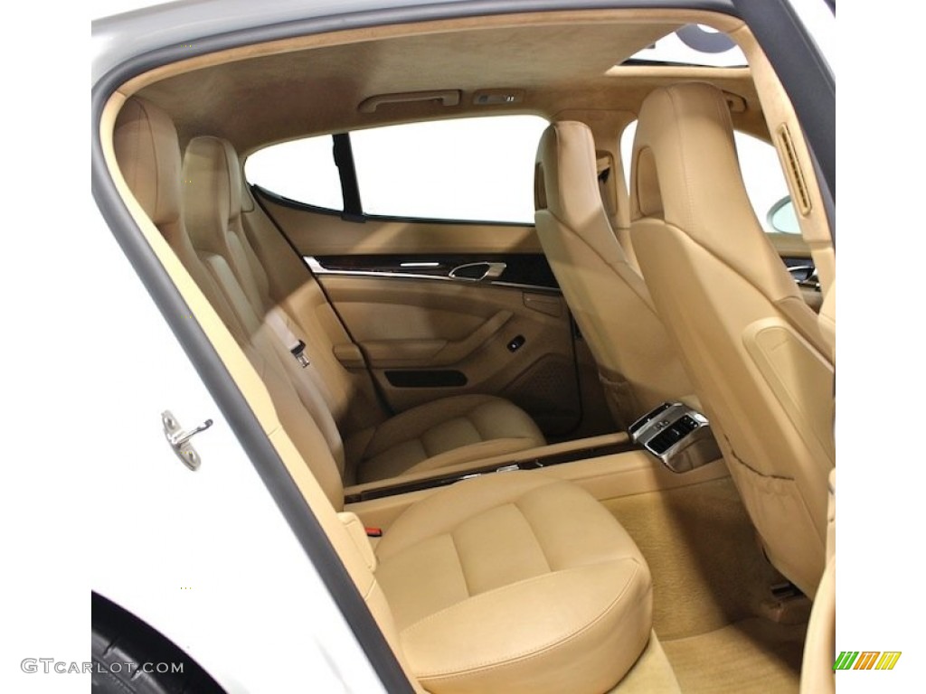 Luxor Beige Interior 2011 Porsche Panamera Turbo Photo #80621746