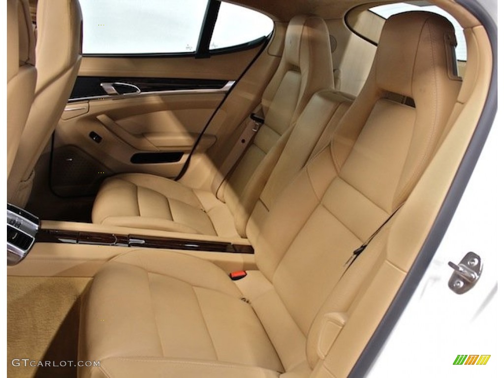 Luxor Beige Interior 2011 Porsche Panamera Turbo Photo #80621779
