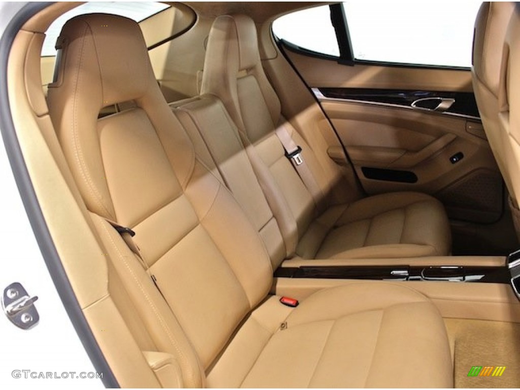 Luxor Beige Interior 2011 Porsche Panamera Turbo Photo #80621801