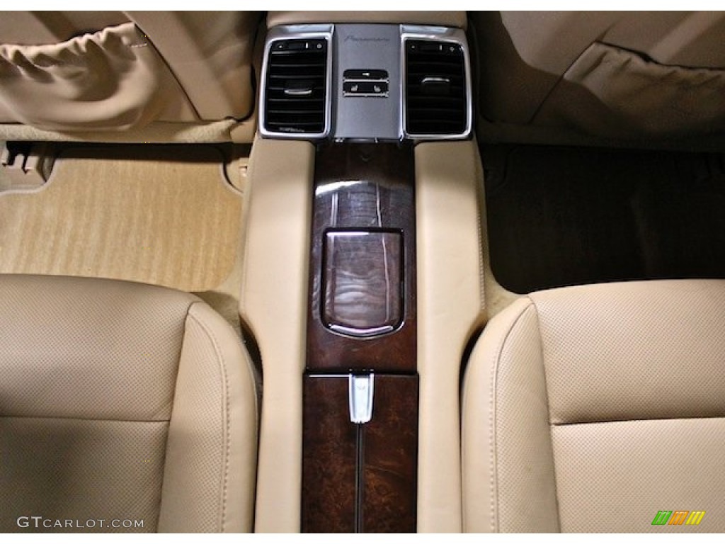 Luxor Beige Interior 2011 Porsche Panamera Turbo Photo #80621868