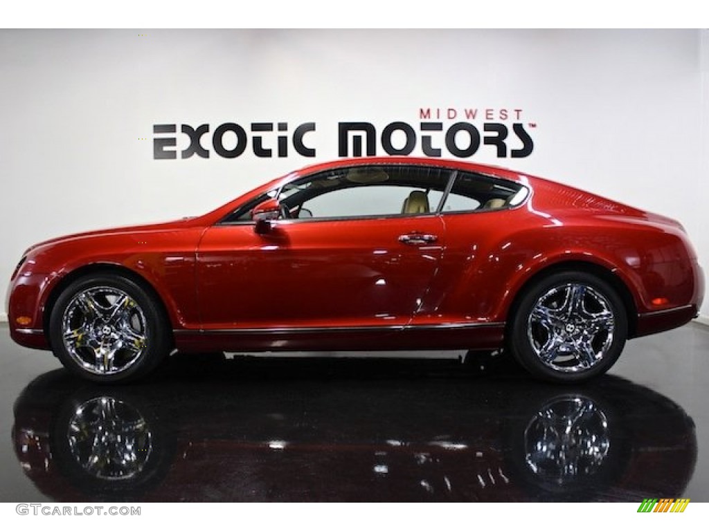 2004 Umbrian Red Bentley Continental Gt 80593593