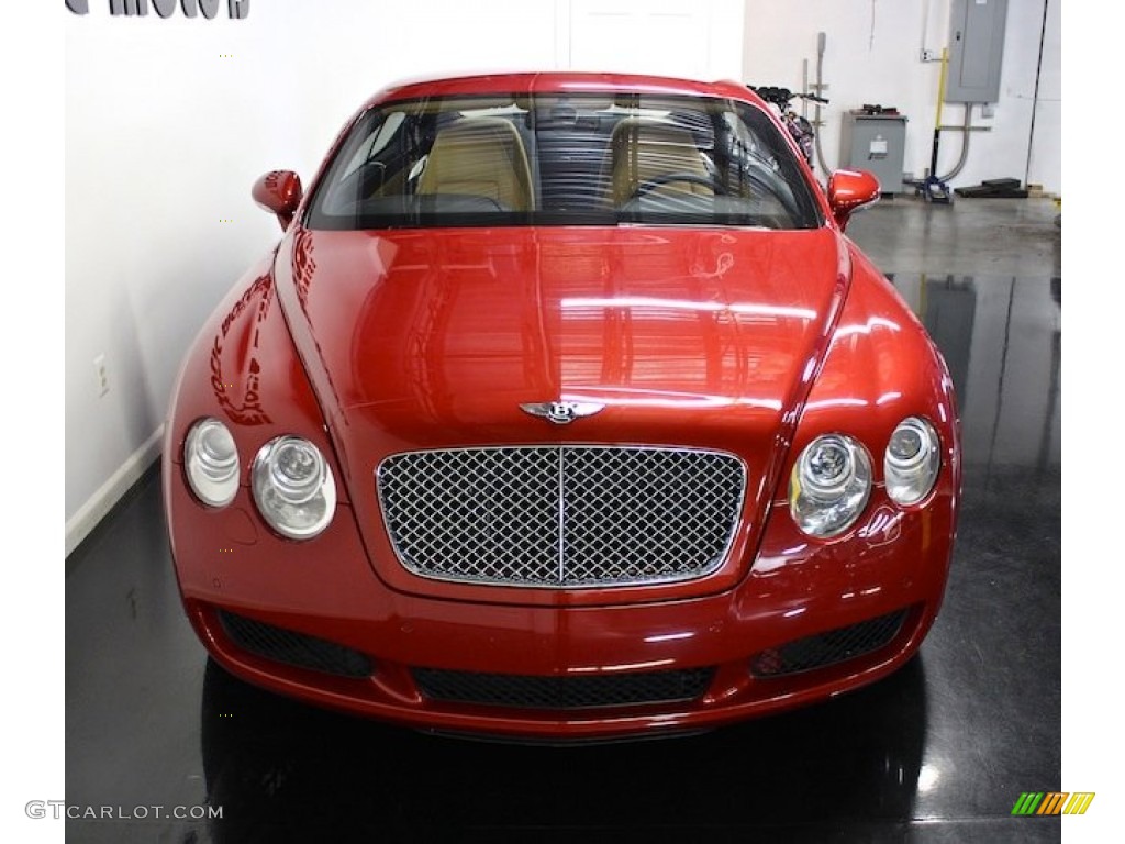 Umbrian Red 2004 Bentley Continental GT Standard Continental GT Model Exterior Photo #80622481