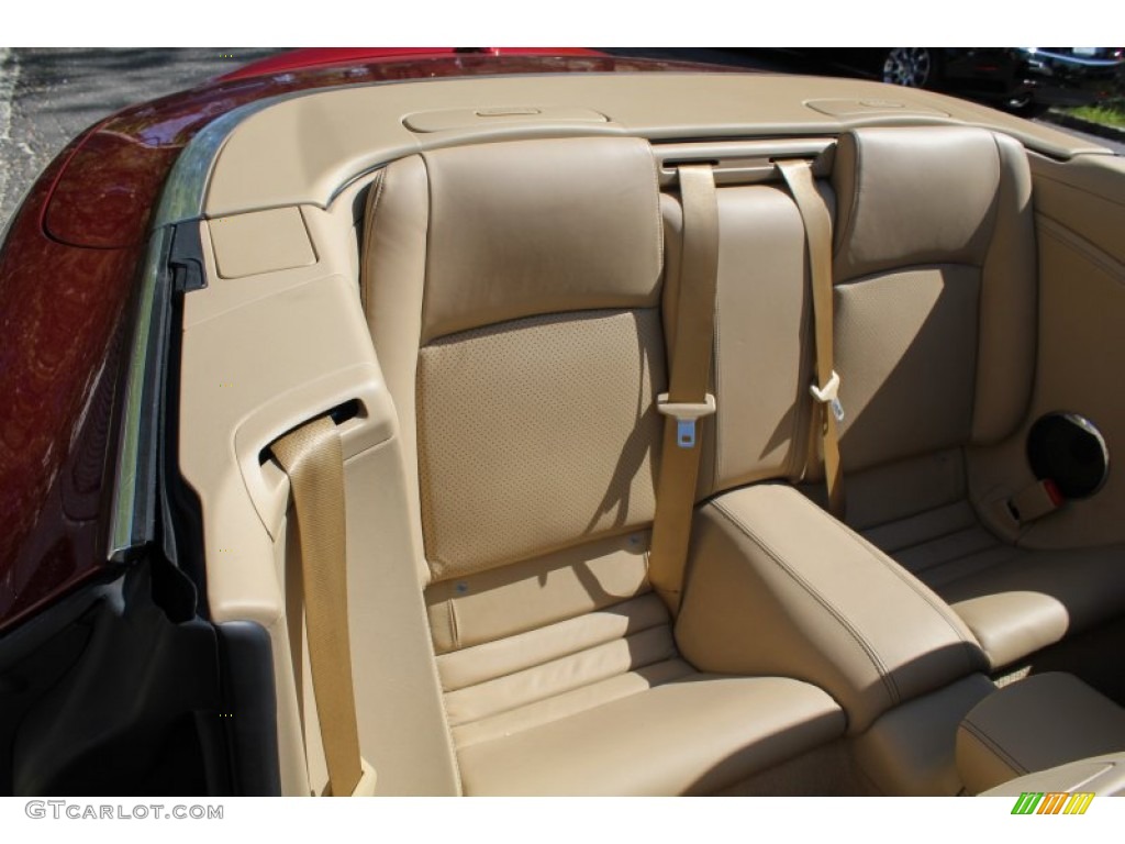 2010 Jaguar XK XK Convertible Rear Seat Photo #80622487