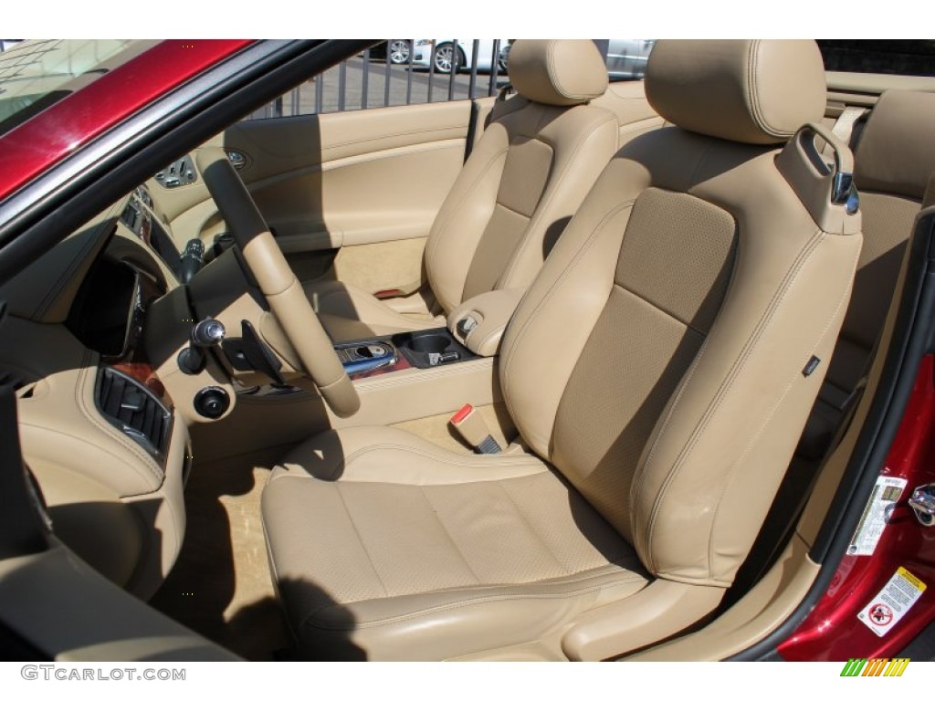 2010 Jaguar XK XK Convertible Front Seat Photo #80622530