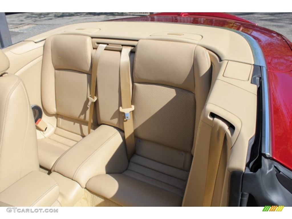 2010 Jaguar XK XK Convertible Rear Seat Photo #80622556