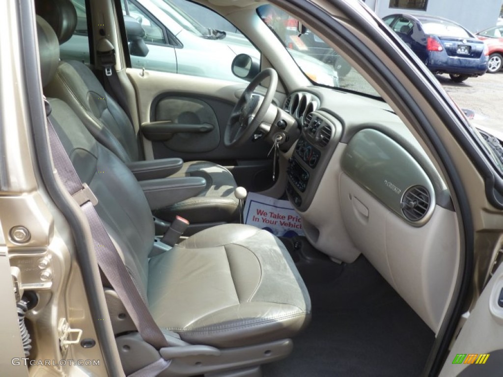 2002 PT Cruiser Limited - Light Almond Metallic / Taupe photo #13
