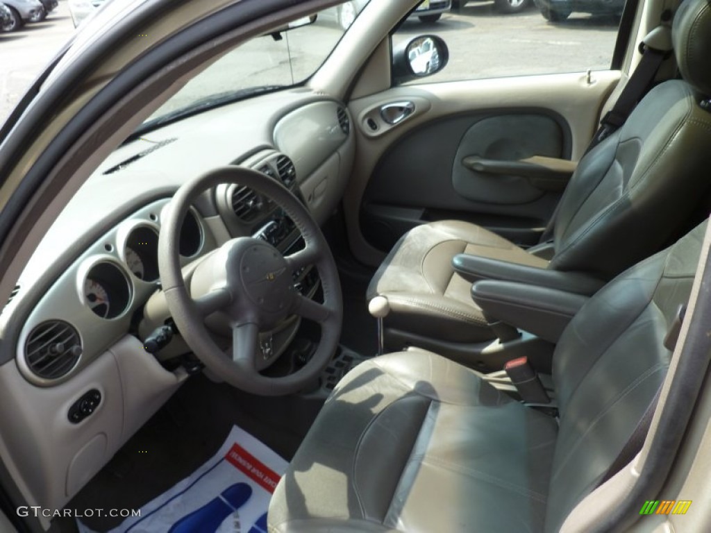 2002 PT Cruiser Limited - Light Almond Metallic / Taupe photo #15