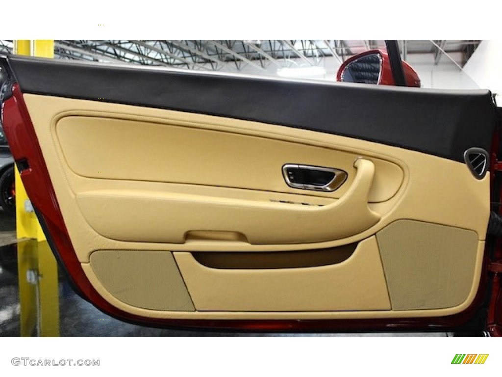 2004 Bentley Continental GT Standard Continental GT Model Saffron Door Panel Photo #80622764
