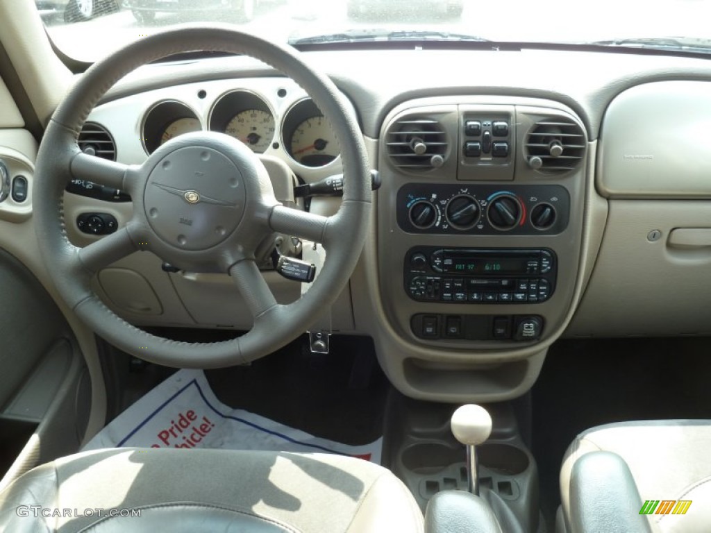 2002 PT Cruiser Limited - Light Almond Metallic / Taupe photo #19