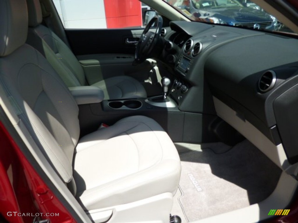 2011 Rogue SL AWD - Cayenne Red / Gray photo #4