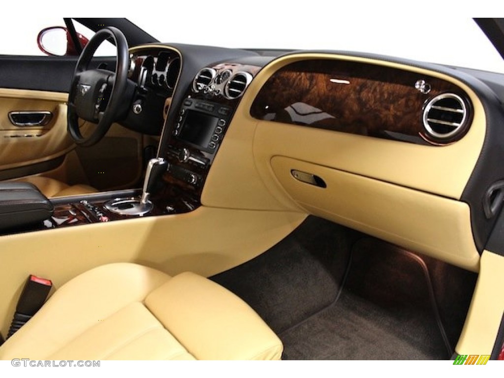 2004 Bentley Continental GT Standard Continental GT Model Saffron Dashboard Photo #80623186