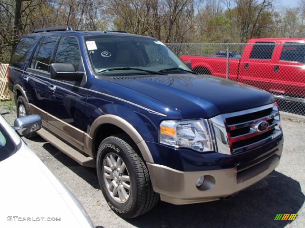 Dark Blue Pearl Metallic 2012 Ford Expedition XLT 4x4 Exterior Photo #80623736