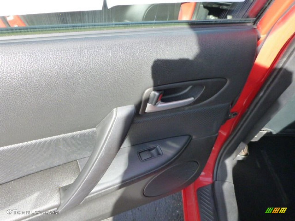 2007 MAZDA6 i Touring Hatchback - Volcanic Red / Black photo #15