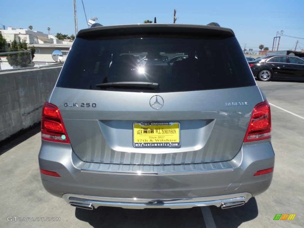 2013 GLK 250 BlueTEC 4Matic - Palladium Silver Metallic / Black photo #5