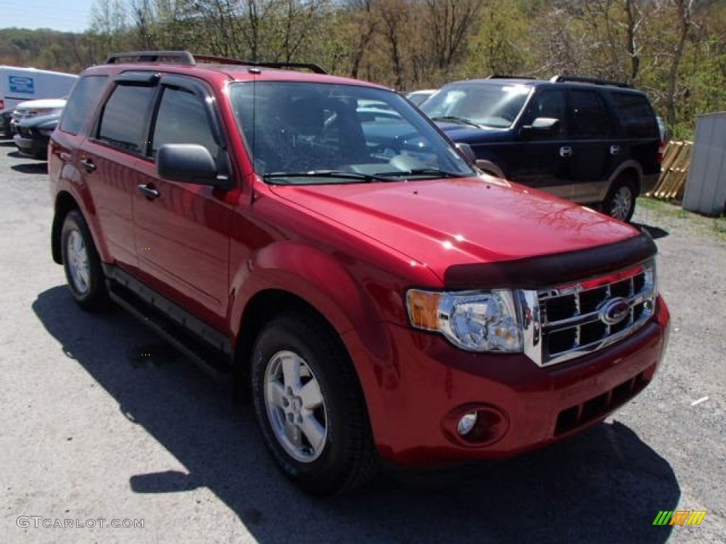 2009 Escape XLT V6 4WD - Redfire Pearl / Charcoal photo #1