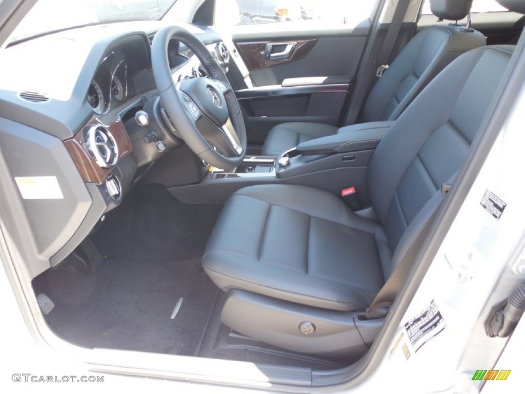 Black Interior 2013 Mercedes-Benz GLK 250 BlueTEC 4Matic Photo #80625763