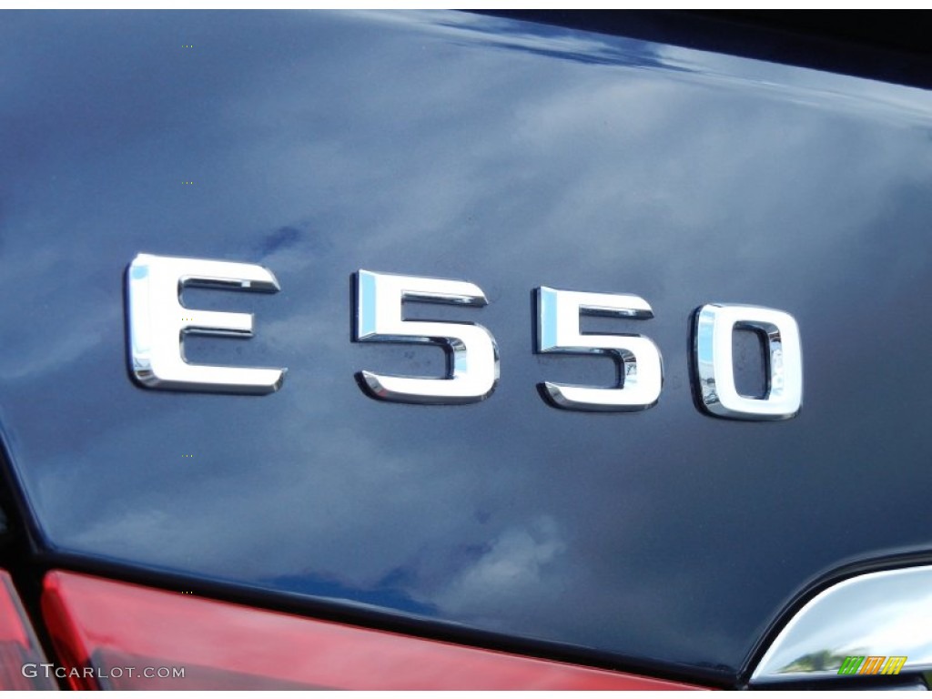 2013 E 550 Cabriolet - Lunar Blue Metallic / Almond/Mocha photo #14