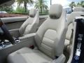 Front Seat of 2013 E 550 Cabriolet