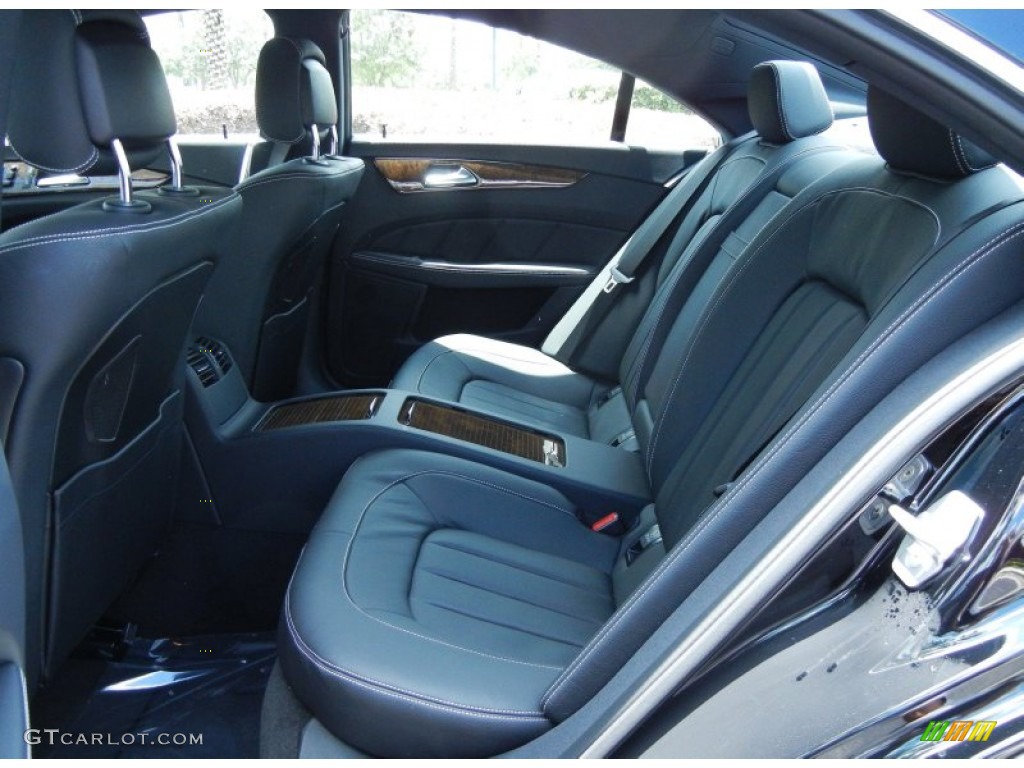 Black Interior 2014 Mercedes-Benz CLS 550 Coupe Photo #80627805