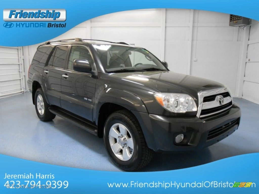 2008 4Runner SR5 4x4 - Galactic Gray Mica / Dark Charcoal photo #4