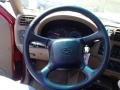 Beige 2000 Chevrolet Blazer LS 4x4 Steering Wheel