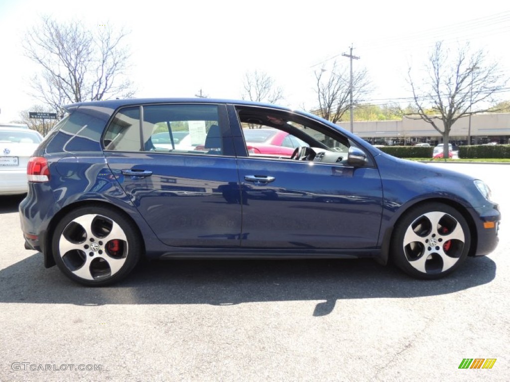 Shadow Blue Metallic 2011 Volkswagen GTI 4 Door Exterior Photo #80628382