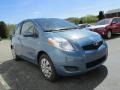 2010 Bayou Blue Pearl Toyota Yaris 3 Door Liftback  photo #4