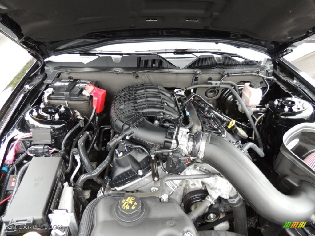 2012 Ford Mustang V6 Coupe 3.7 Liter DOHC 24-Valve Ti-VCT V6 Engine Photo #80629584
