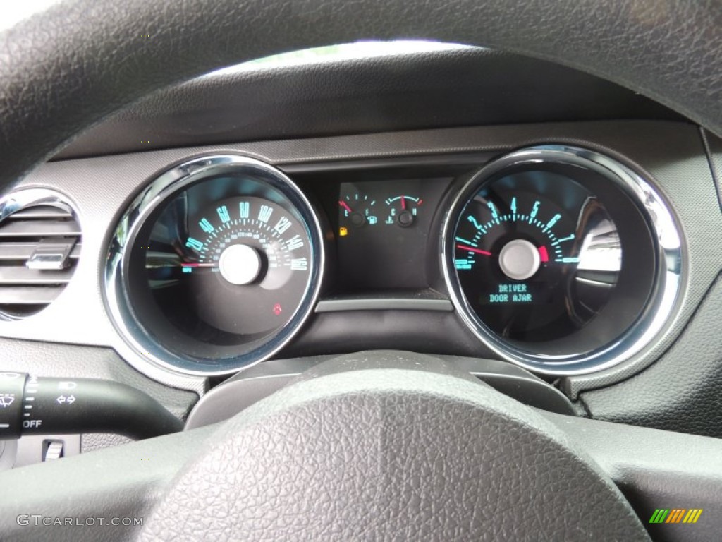 2012 Ford Mustang V6 Coupe Gauges Photo #80629693