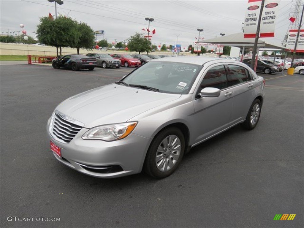 Bright Silver Metallic 2012 Chrysler 200 LX Sedan Exterior Photo #80630322