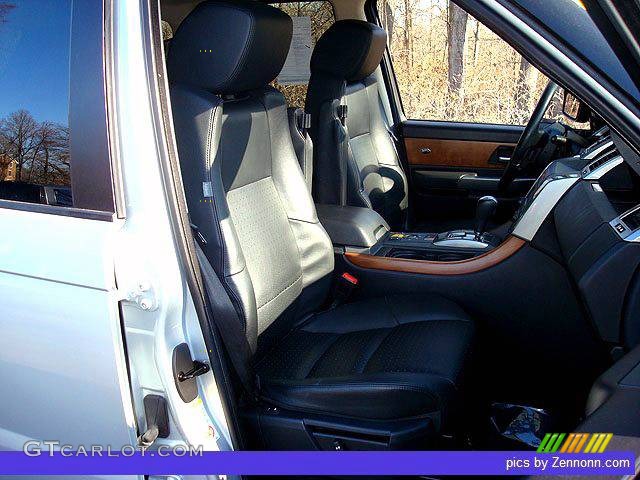 2006 Range Rover Sport Supercharged - Zambezi Silver Metallic / Ebony Black photo #22