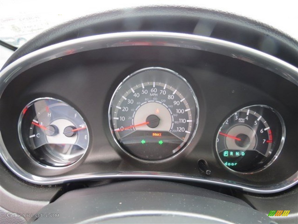 2012 Chrysler 200 LX Sedan Gauges Photo #80630604