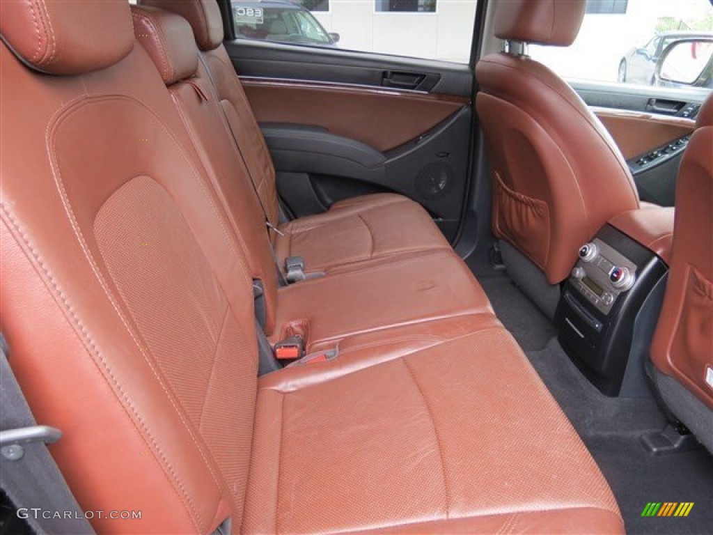 2008 Hyundai Veracruz Limited Rear Seat Photo #80631279