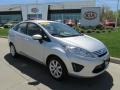 Ingot Silver Metallic 2011 Ford Fiesta SE Sedan