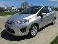 Ingot Silver Metallic - Fiesta SE Sedan Photo No. 7