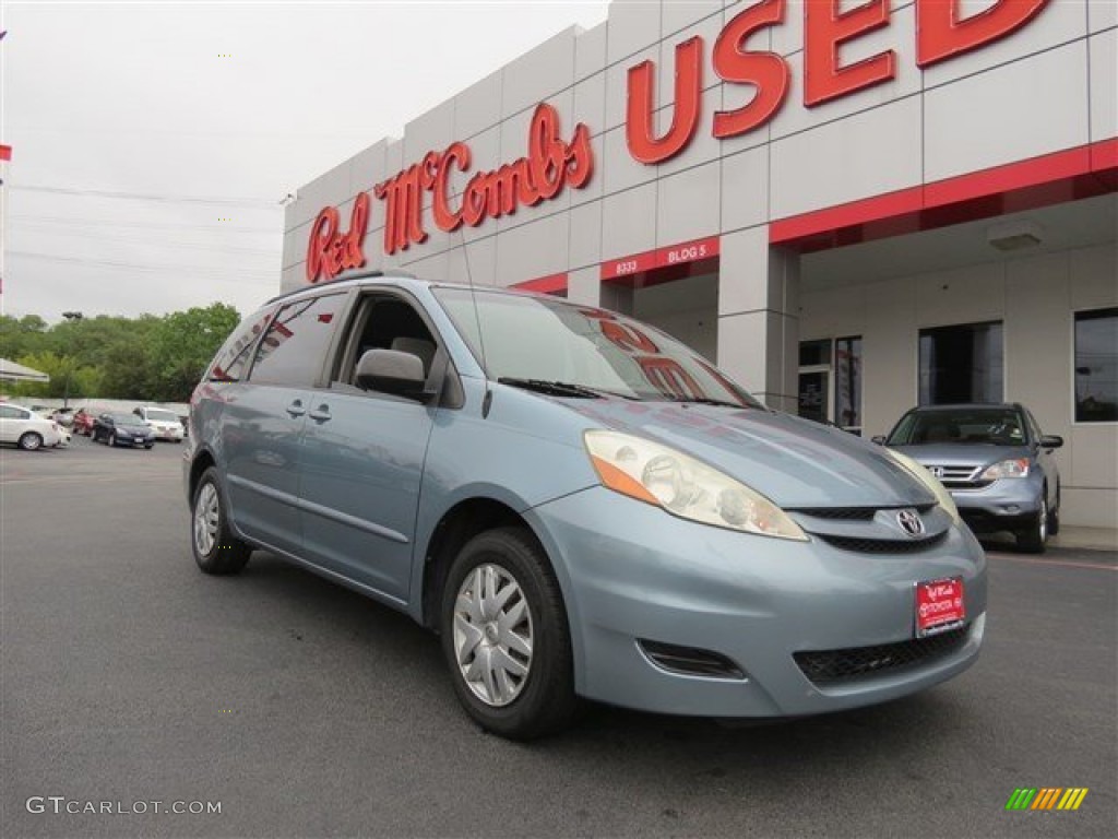 2006 Sienna CE - Blue Mirage Metallic / Stone Gray photo #1