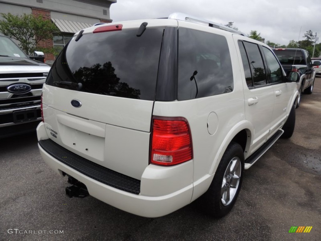 2004 Explorer Limited - Ceramic White Tri Coat Metallic / Medium Parchment photo #15