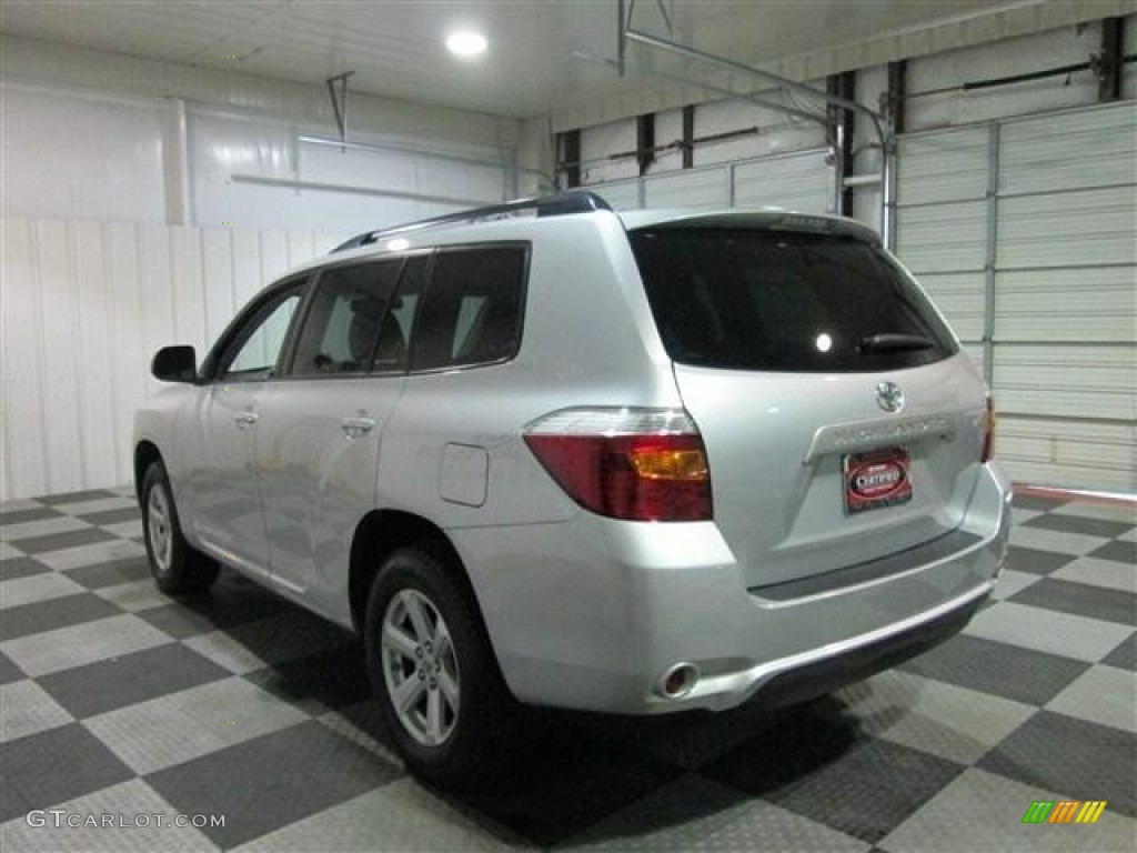 2010 Highlander  - Classic Silver Metallic / Ash photo #5