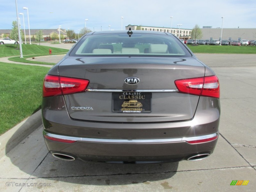 2014 Cadenza Premium - Metallic Bronze / Beige photo #4