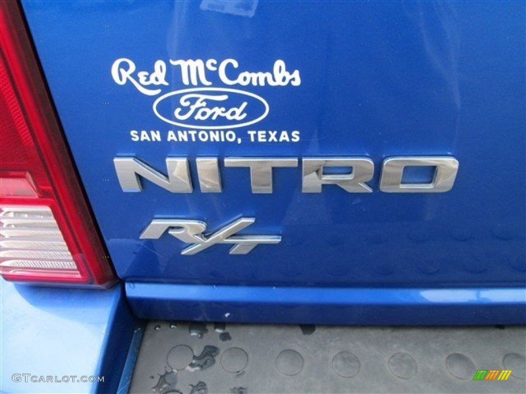 2008 Nitro R/T - Electric Blue Pearl / Dark Slate Gray photo #2