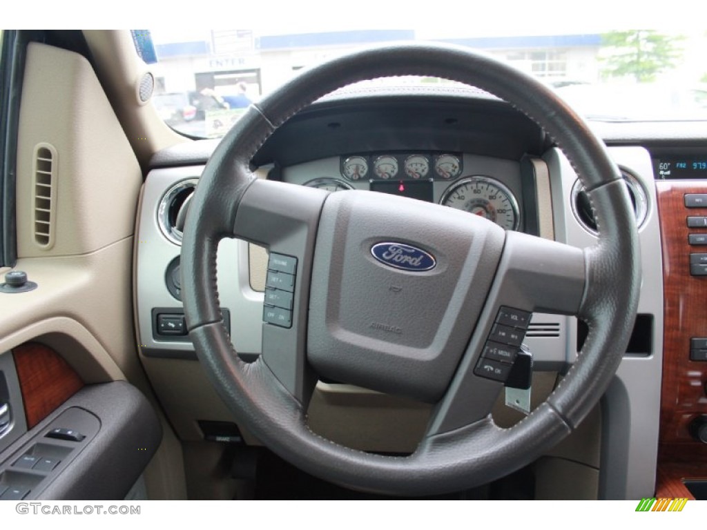 2009 Ford F150 Lariat SuperCrew Steering Wheel Photos