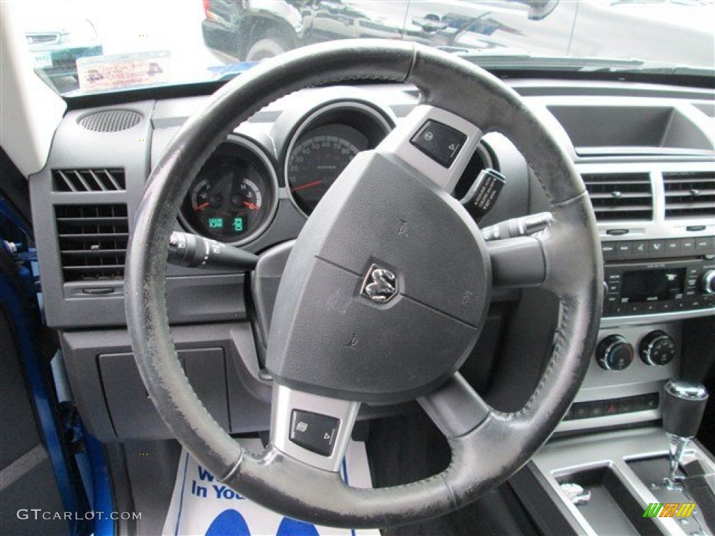2008 Nitro R/T - Electric Blue Pearl / Dark Slate Gray photo #12
