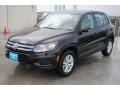 Deep Black Metallic - Tiguan S Photo No. 3