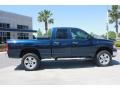 2005 Patriot Blue Pearl Dodge Ram 1500 SLT Quad Cab 4x4  photo #6