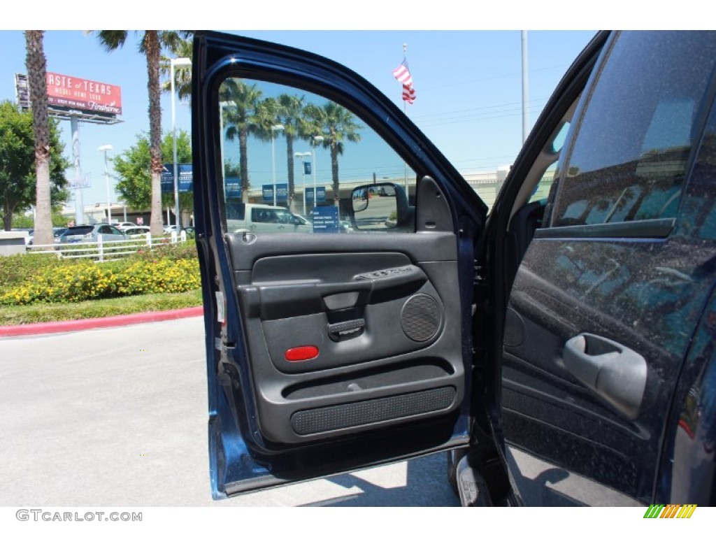 2005 Ram 1500 SLT Quad Cab 4x4 - Patriot Blue Pearl / Dark Slate Gray photo #9